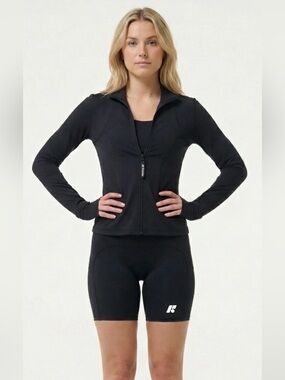 Forme Jacket Smart Posture Training Zip Up In Obsidian Limited Edition Large